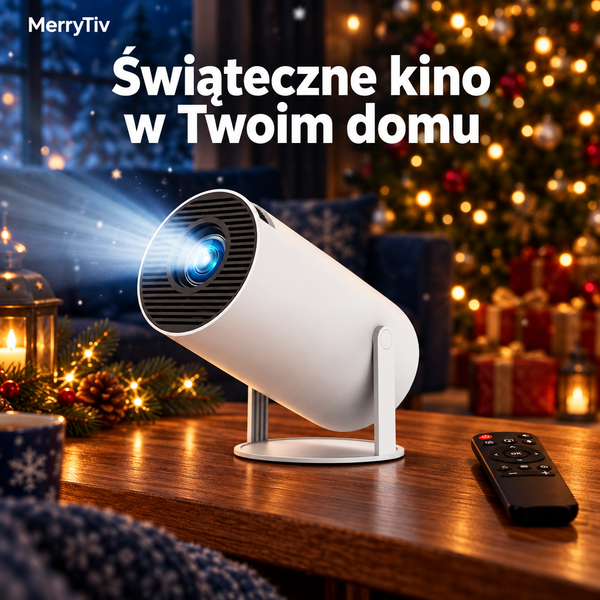 MerryTiv – mini projektor domowy